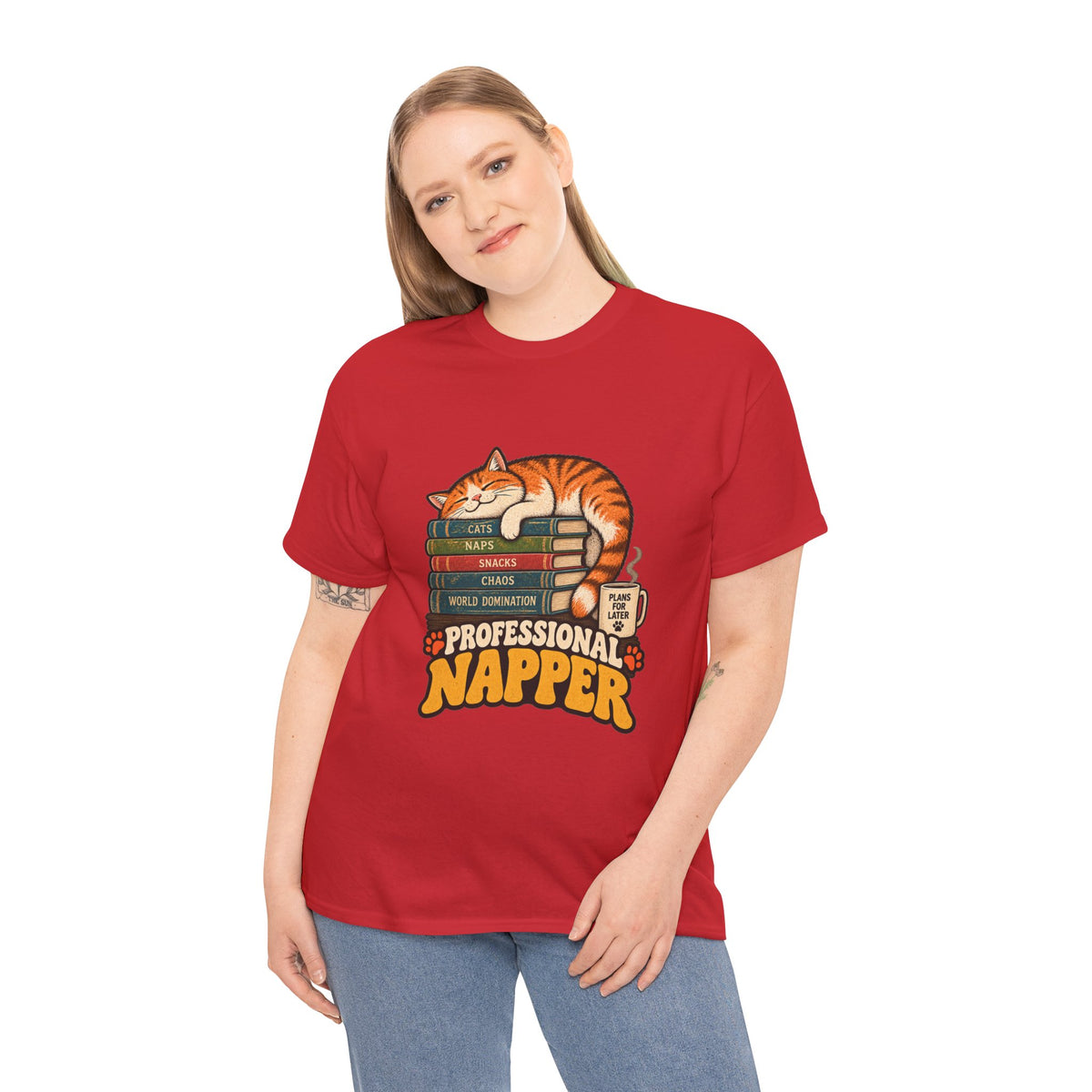 Professional Napper Cat T-Shirt