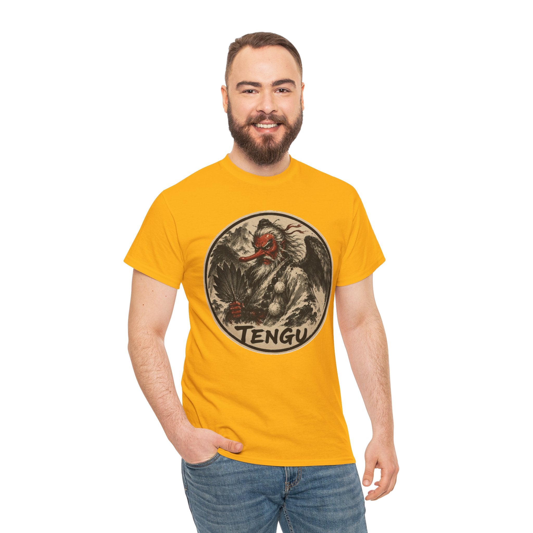 Tengu Mountain Spirit T-Shirt | Japanese Yōkai Folklore Tee