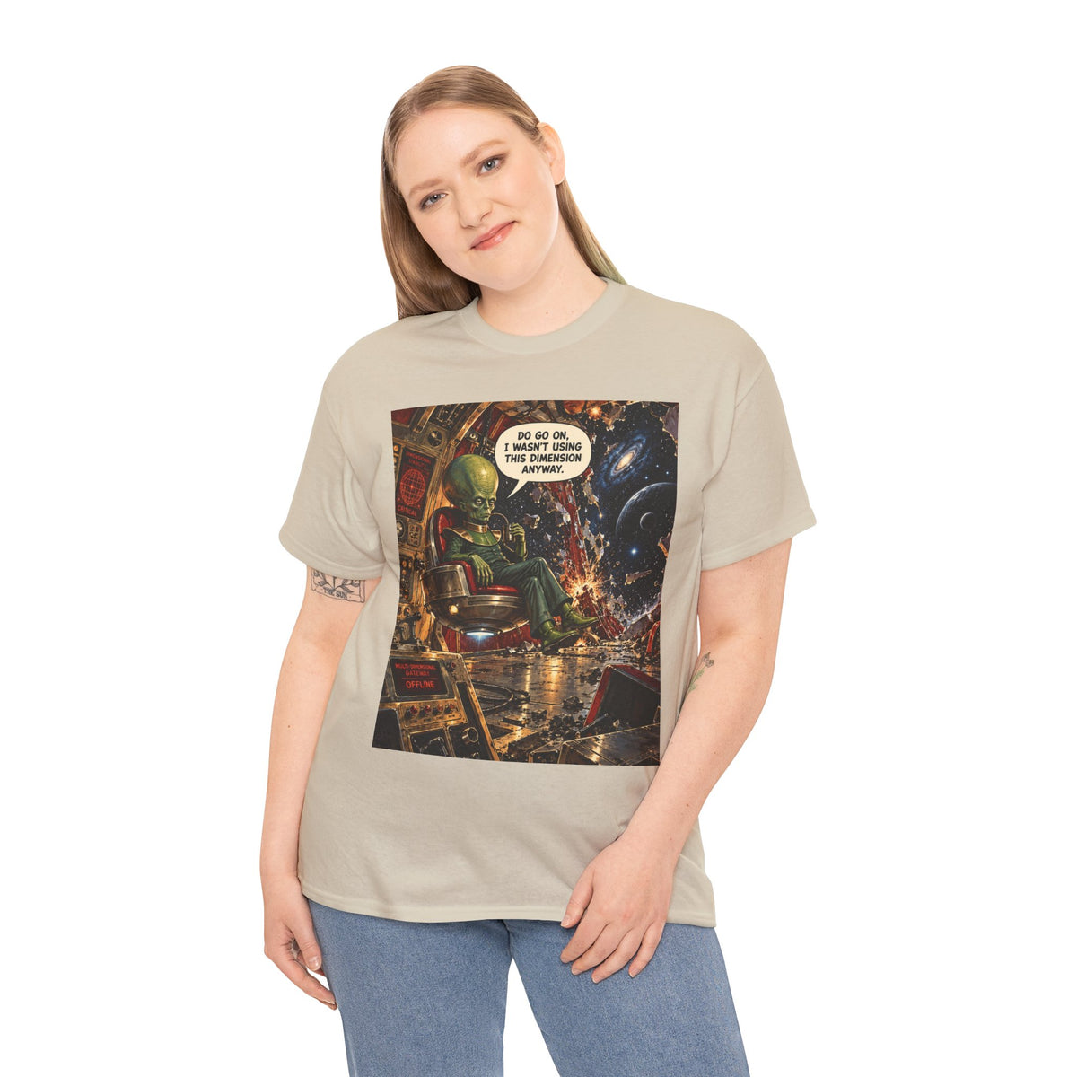 Do Go On Retro Alien Overlord T-Shirt
