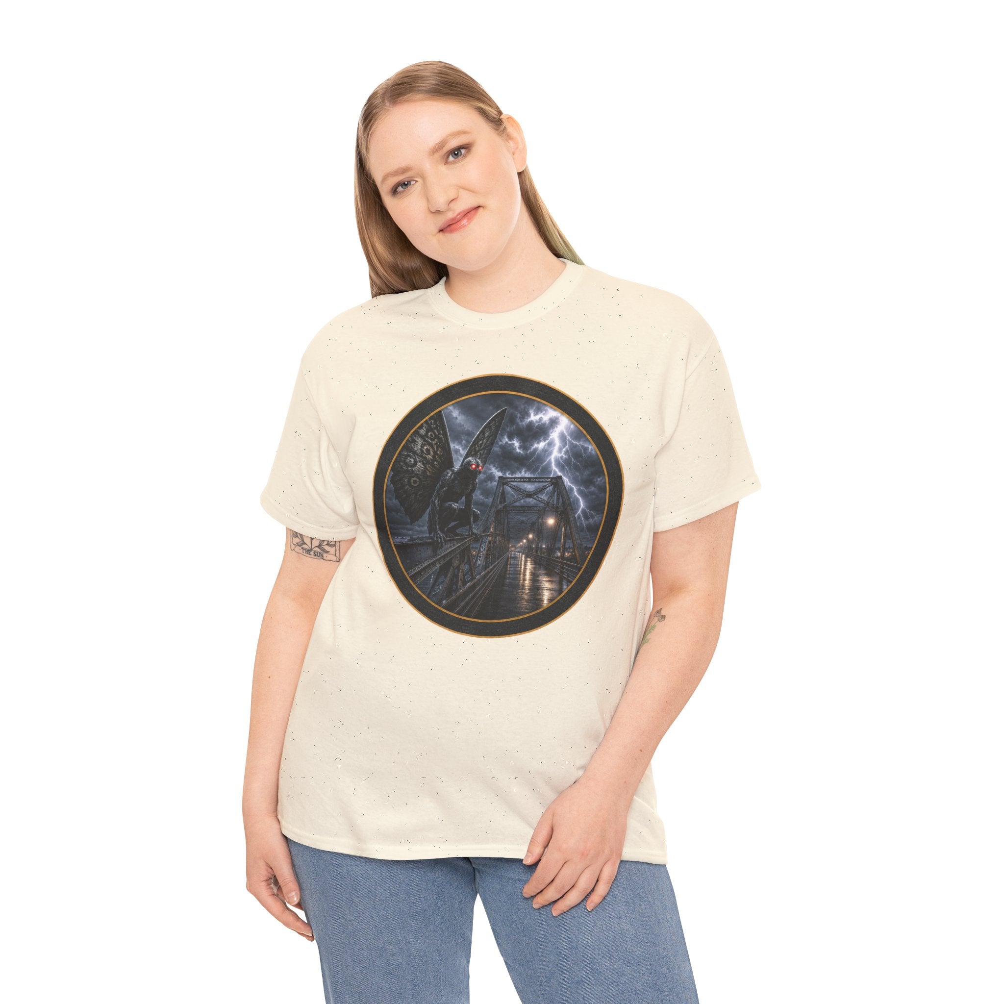 Still Out There – Mothman Silver Bridge Cryptid Graphic T-Shirt