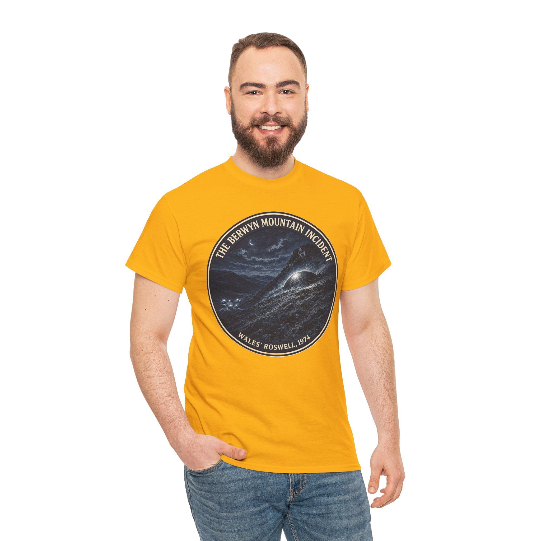 The Berwyn Mountain Incident T-Shirt | Wales' Roswell 1974 Tee