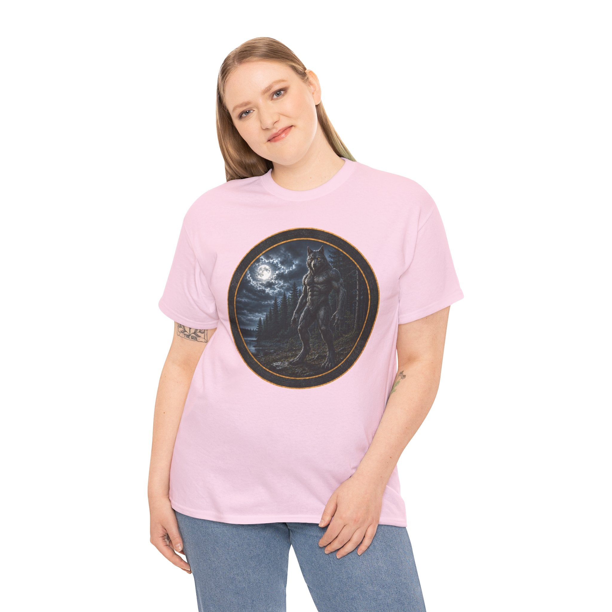 Still Out There – Dogman Bipedal Wolf Cryptid Graphic T-Shirt