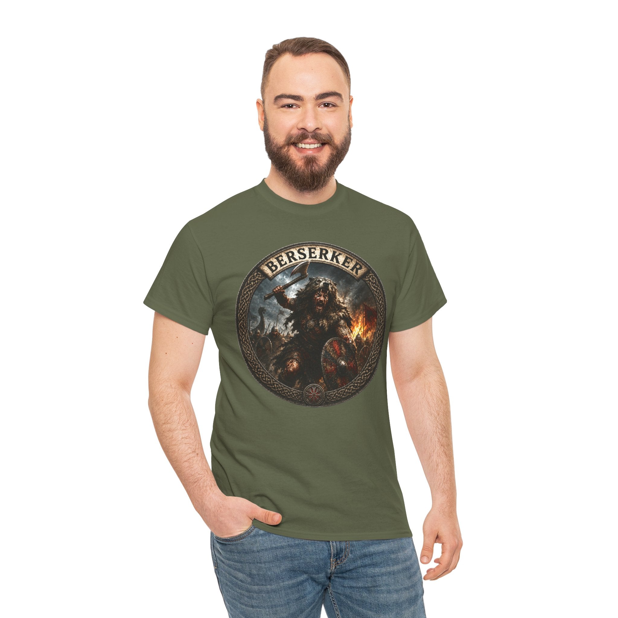 Berserker T-Shirt | Viking Warrior Norse Mythology Tee