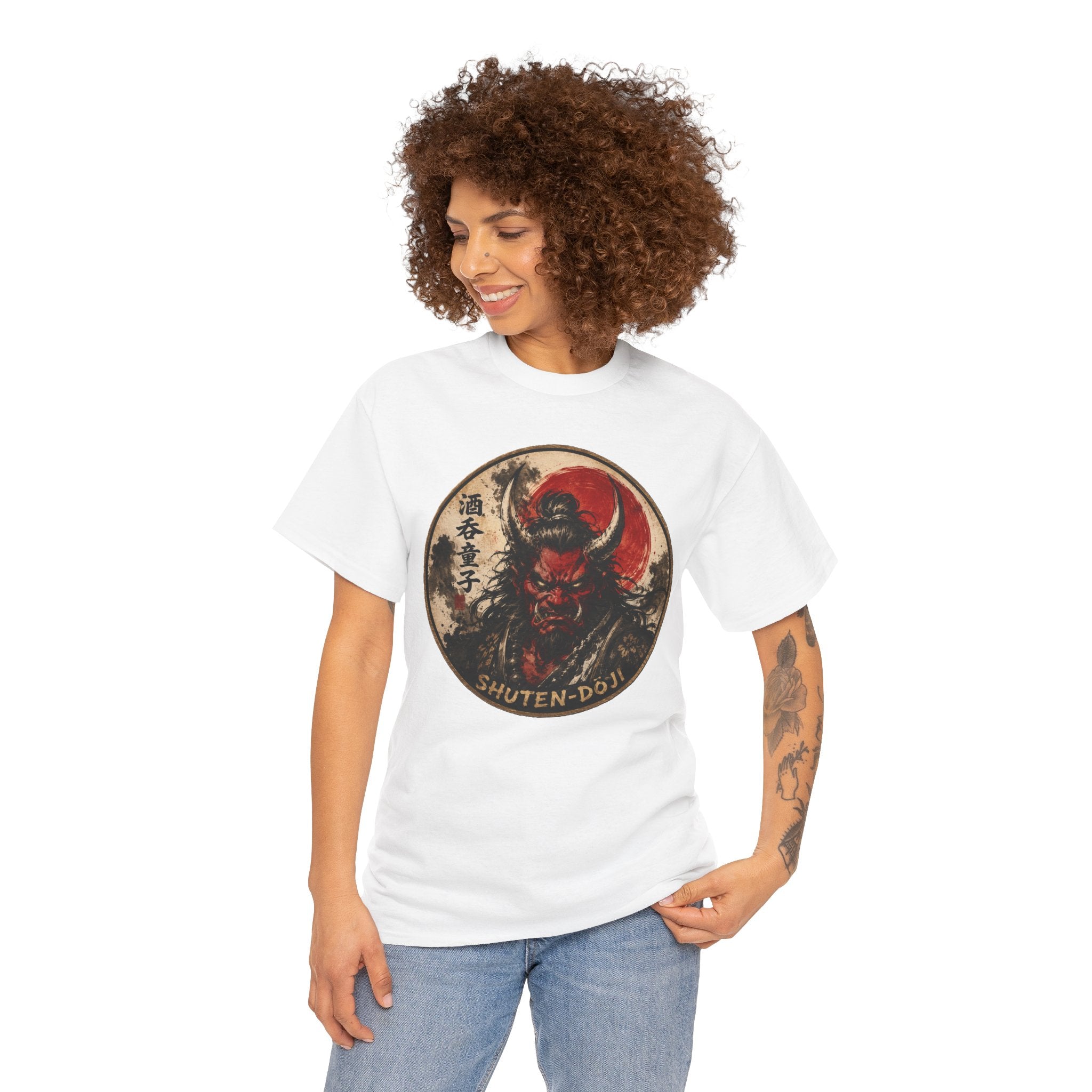 Shuten-Dōji Demon King T-Shirt | Japanese Yōkai Folklore Tee