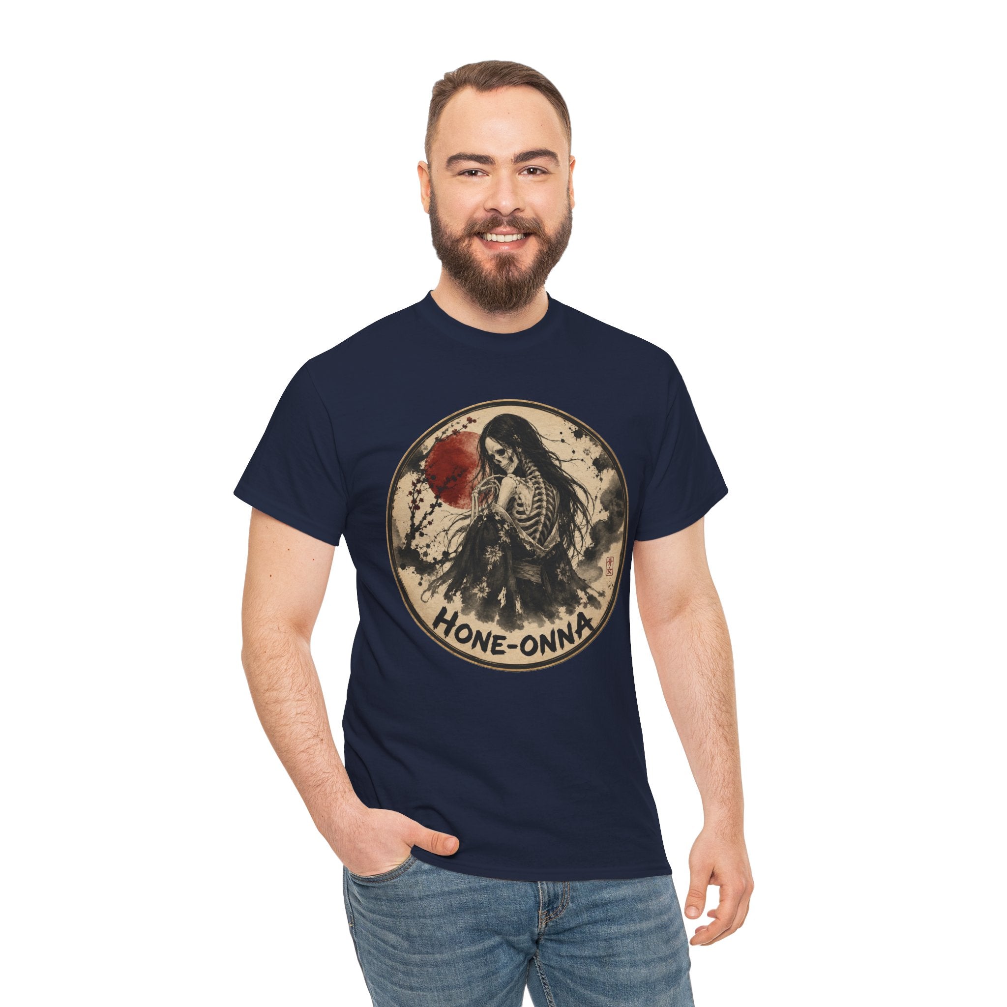 Hone-Onna Skeleton Woman T-Shirt | Japanese Yōkai Tee