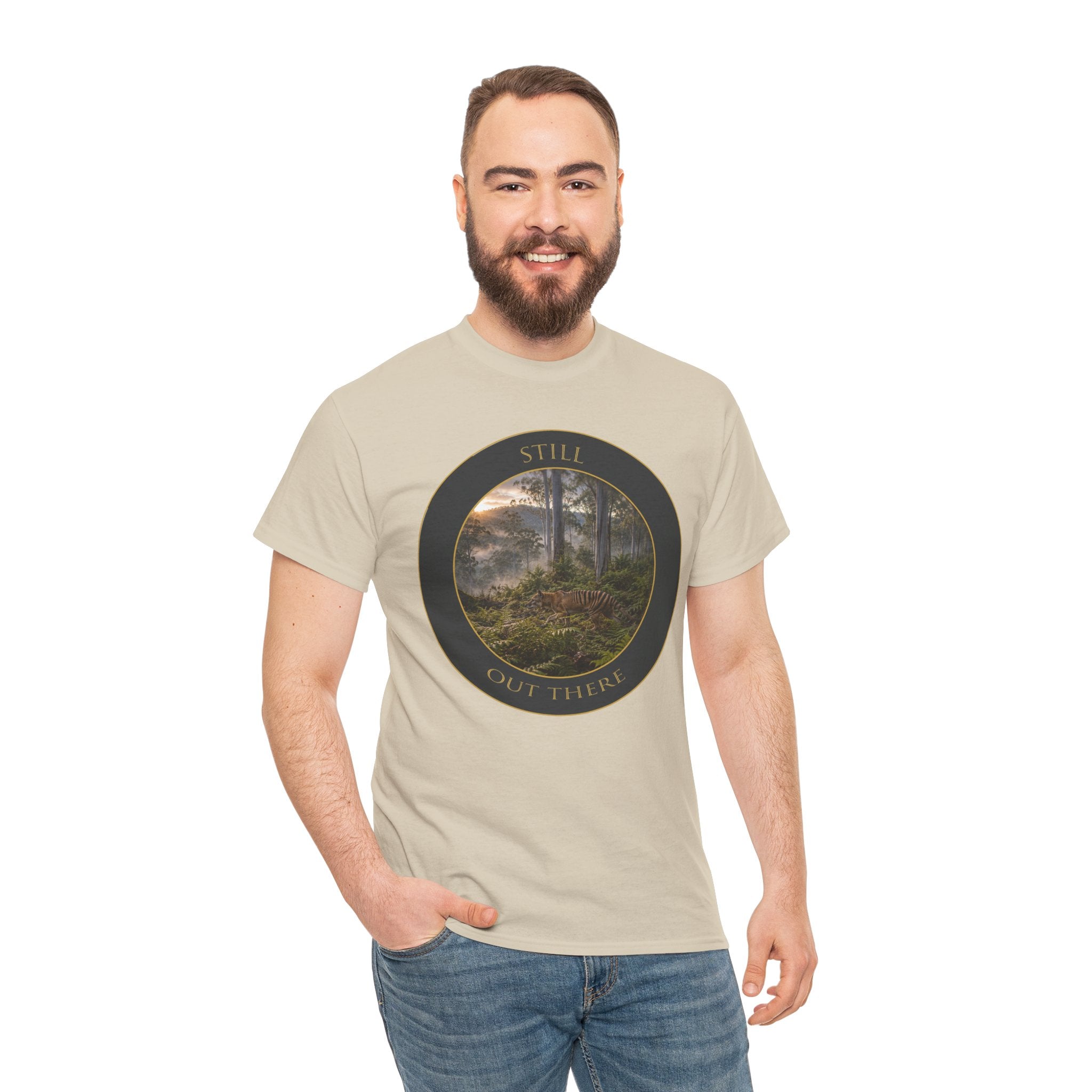 Still Out There – Thylacine Tasmanian Tiger Graphic T-Shirt