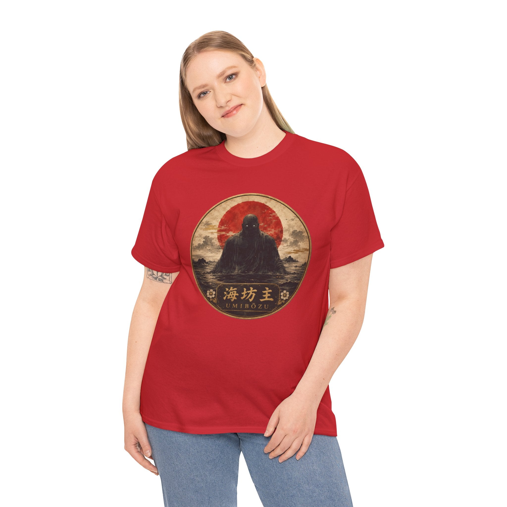 Umibōzu Sea Monk T-Shirt | Japanese Yōkai Folklore Tee