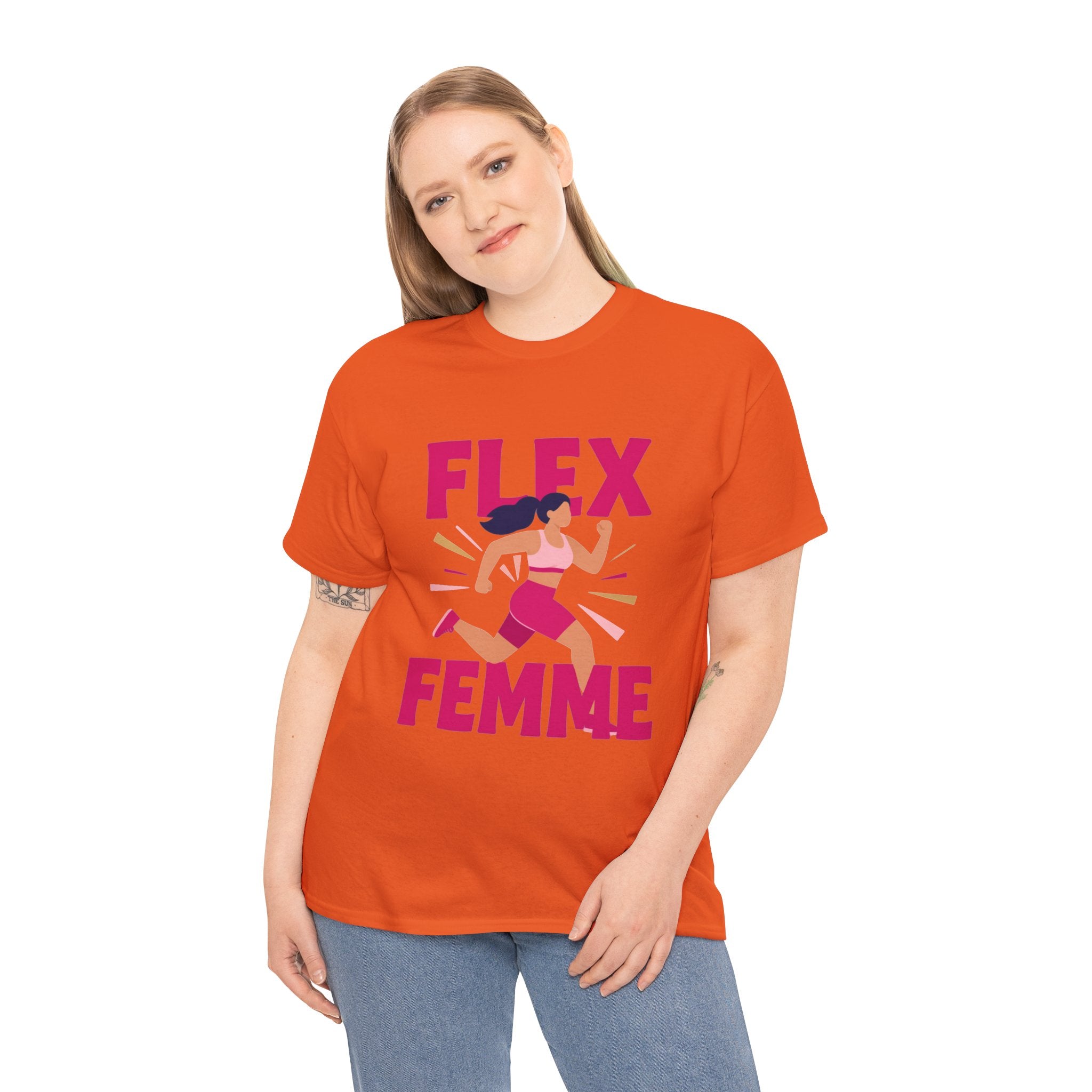 Flex Femme T-Shirt | Women's Fitness Motivation Tee