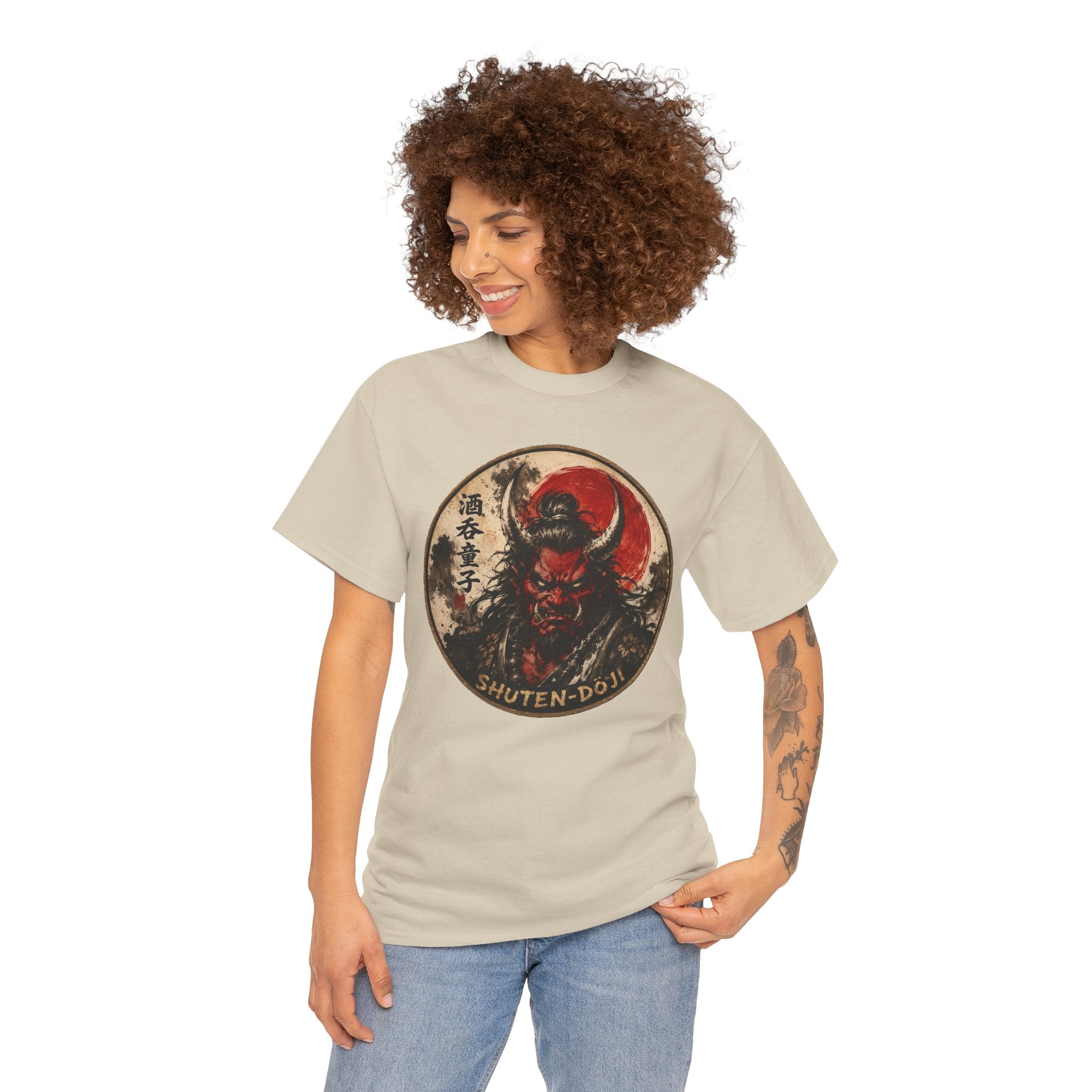 Shuten-Dōji Demon King T-Shirt | Japanese Yōkai Folklore Tee