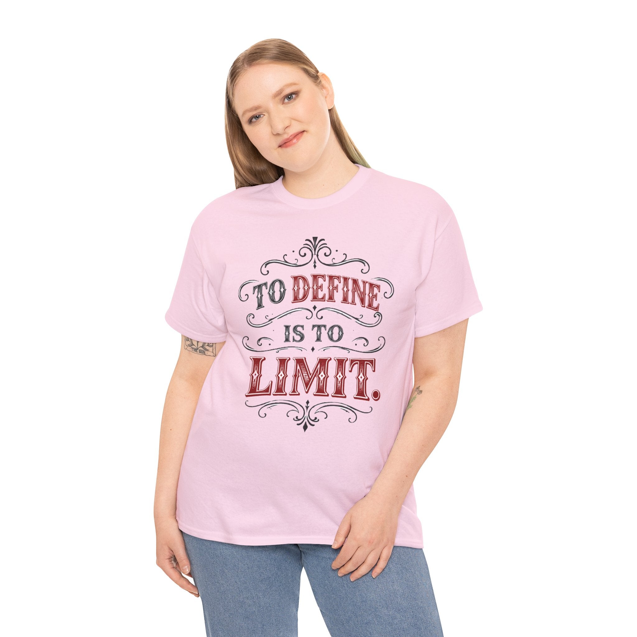 To Define Is To Limit T-Shirt |Unisex Vintage Victorian Tee Typography