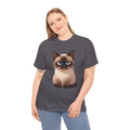 Grumpy Siamese Cat T-Shirt | Funny Sassy Cat Lover Graphic Tee