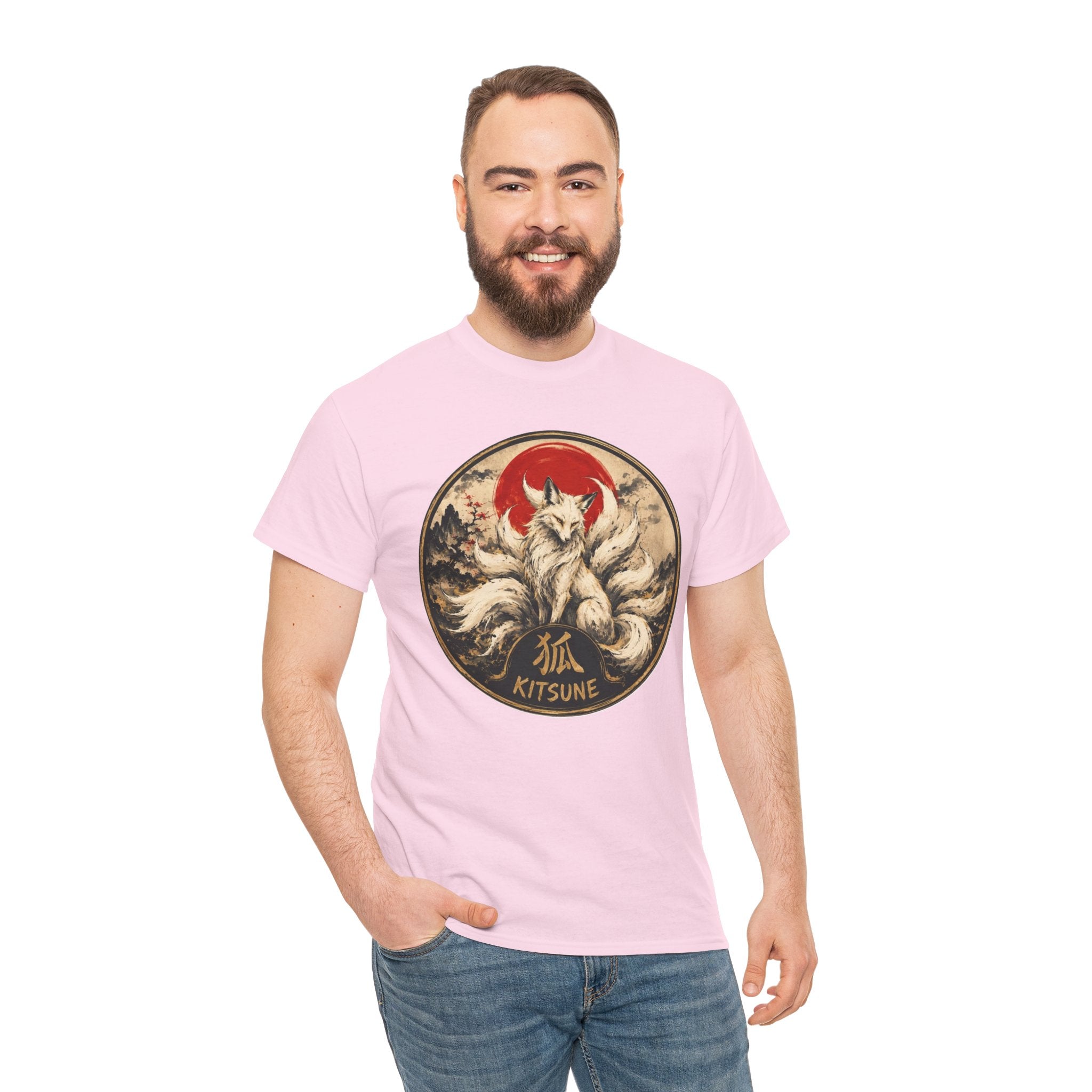Kitsune Fox Spirit T-Shirt | Japanese Yōkai Folklore Tee