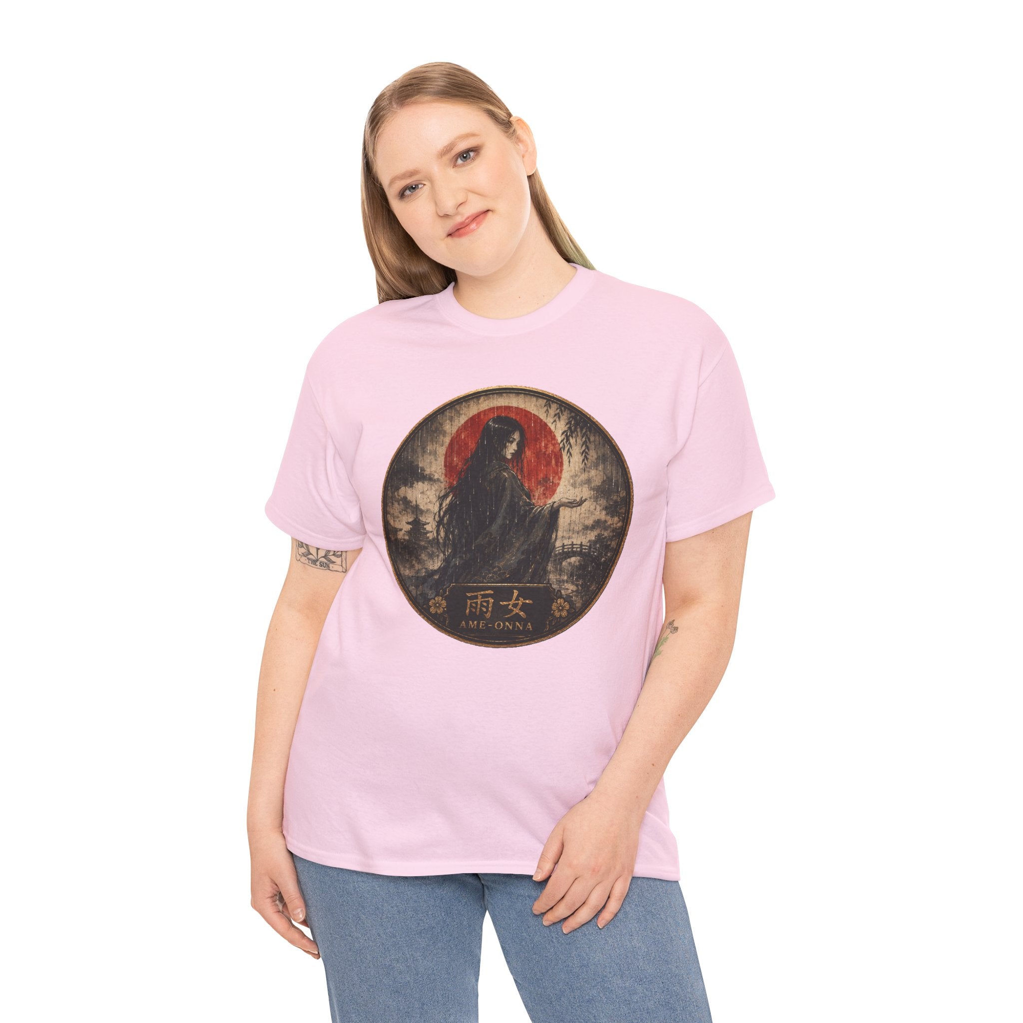 Ame-Onna Rain Woman T-Shirt | Japanese Yōkai Folklore Tee