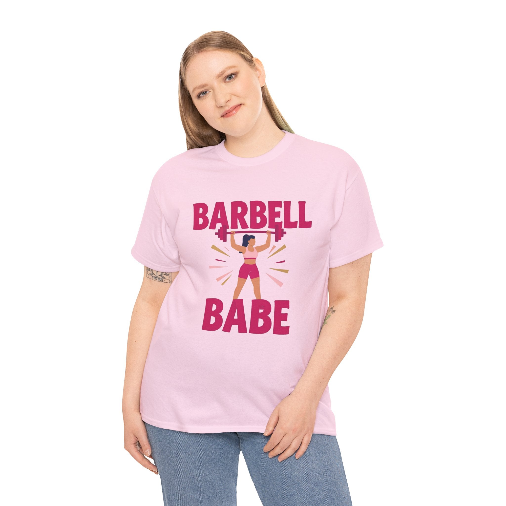 Barbell Babe T-Shirt | Women's Weightlifting Tee