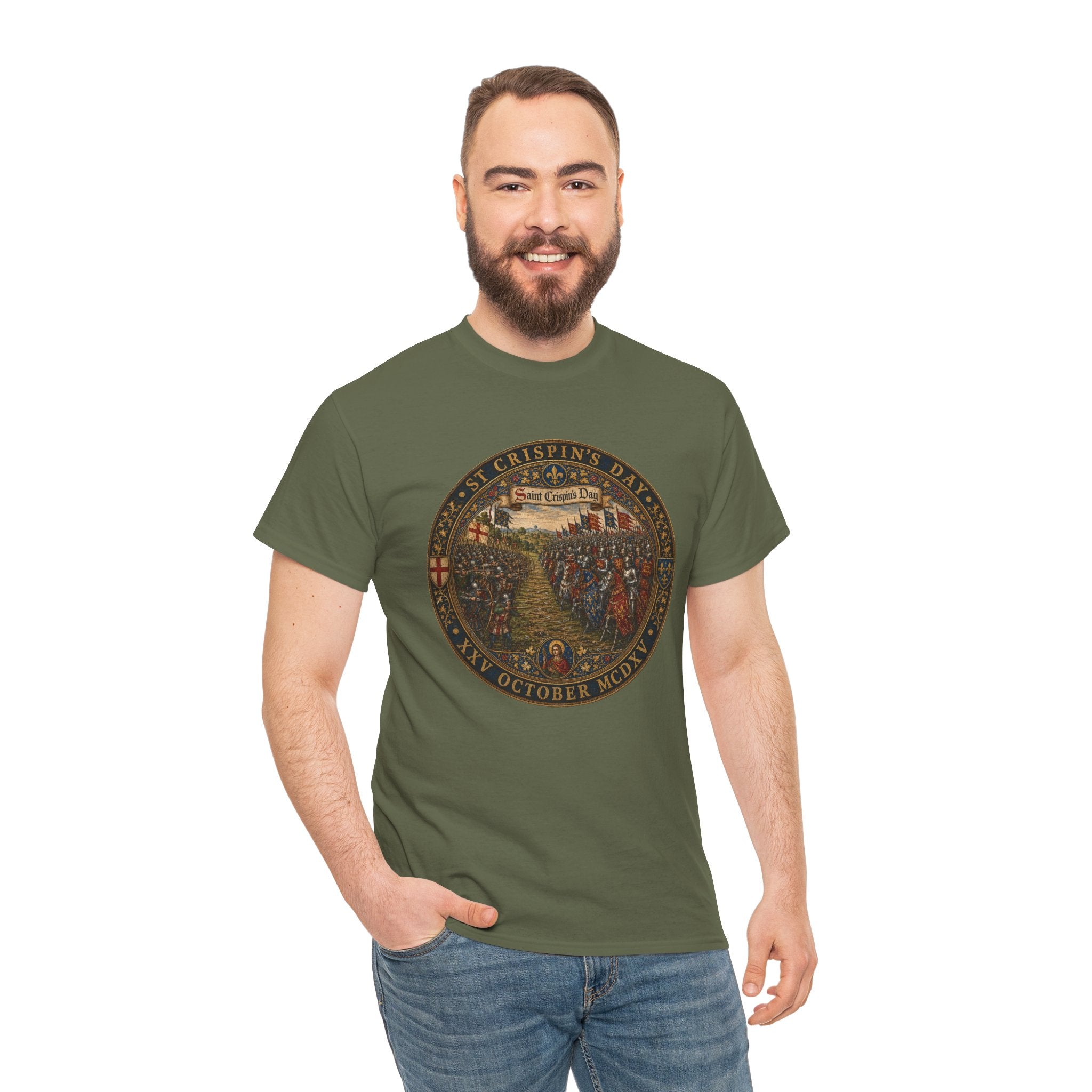 St Crispin's Day — XXV October MCDXV Graphic T-Shirt