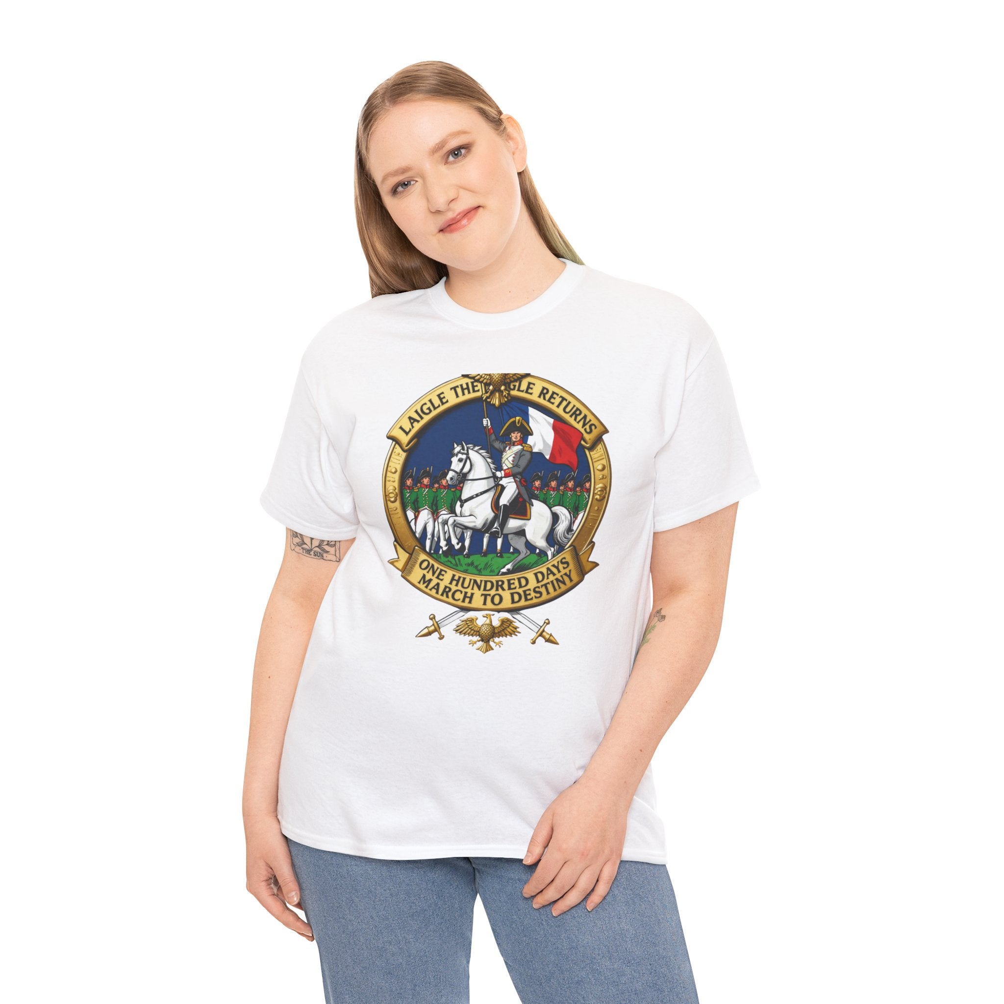 La Belle Alliance 1815 T-Shirt | Wellington & Blücher Waterloo Meeting | Napoleonic Wars Graphic Tee