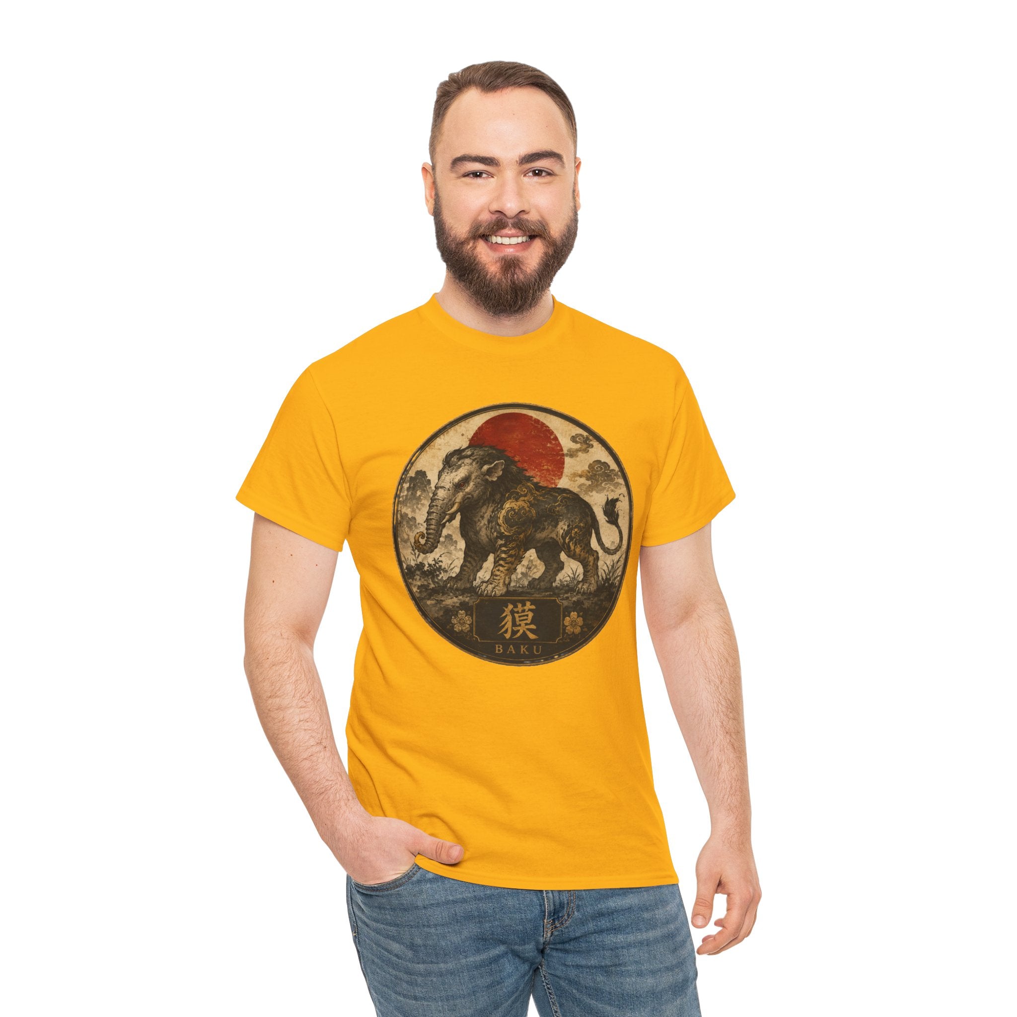 Baku Dream Eater T-Shirt | Japanese Yōkai Folklore Tee
