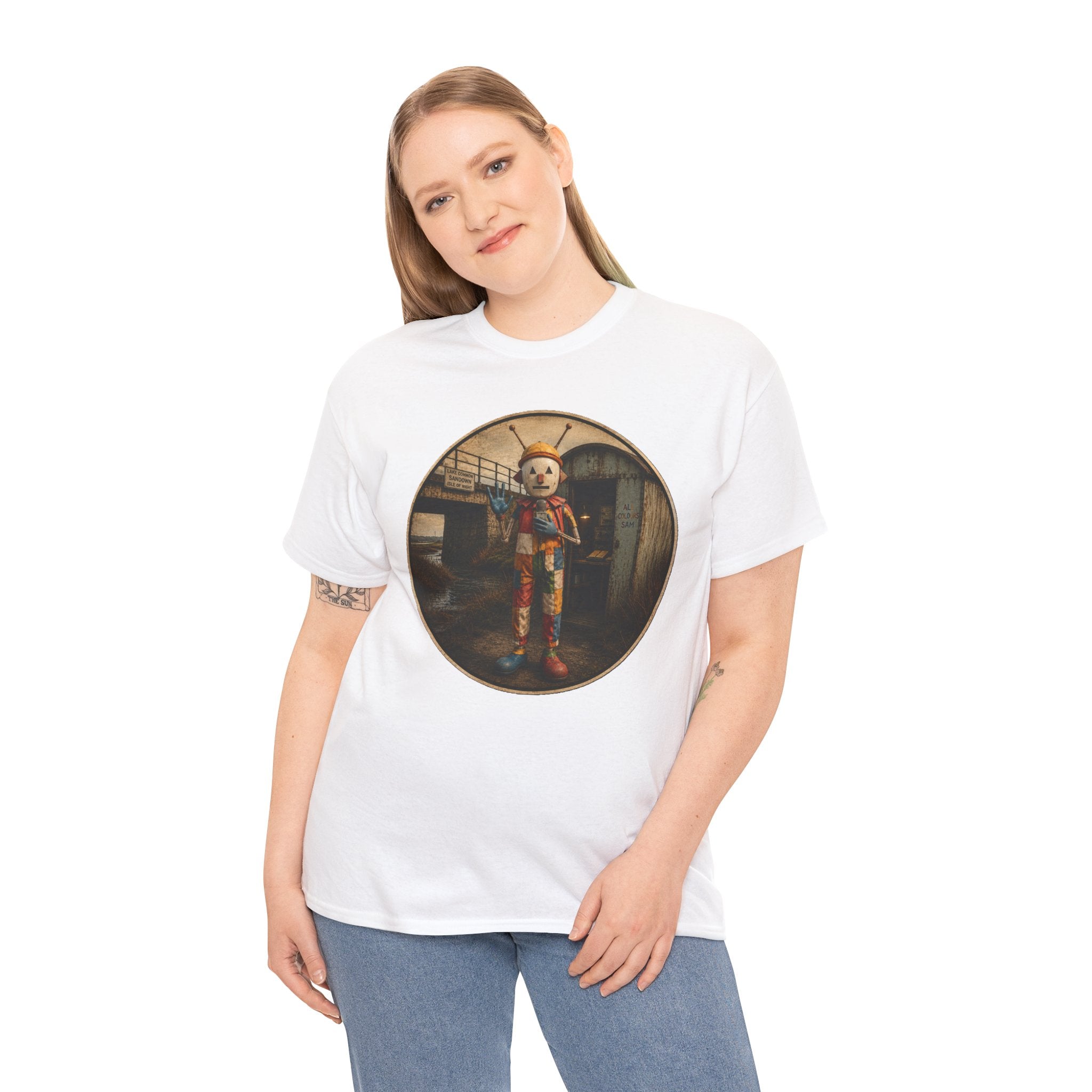Sam the Sandown Clown T-Shirt | Isle of Wight Cryptid Tee