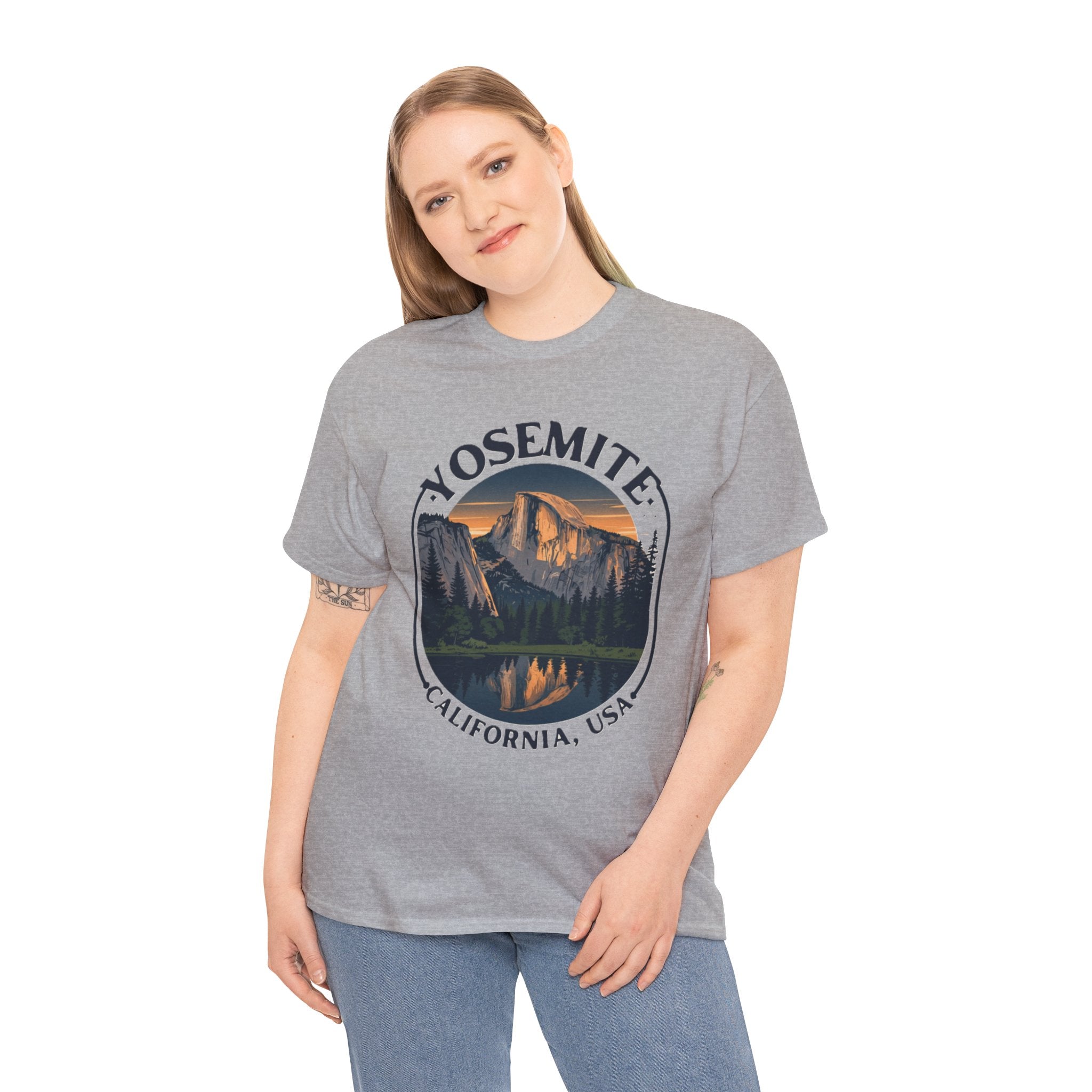 Yosemite Sunset Tee — California National Park Scenic T-Shirt