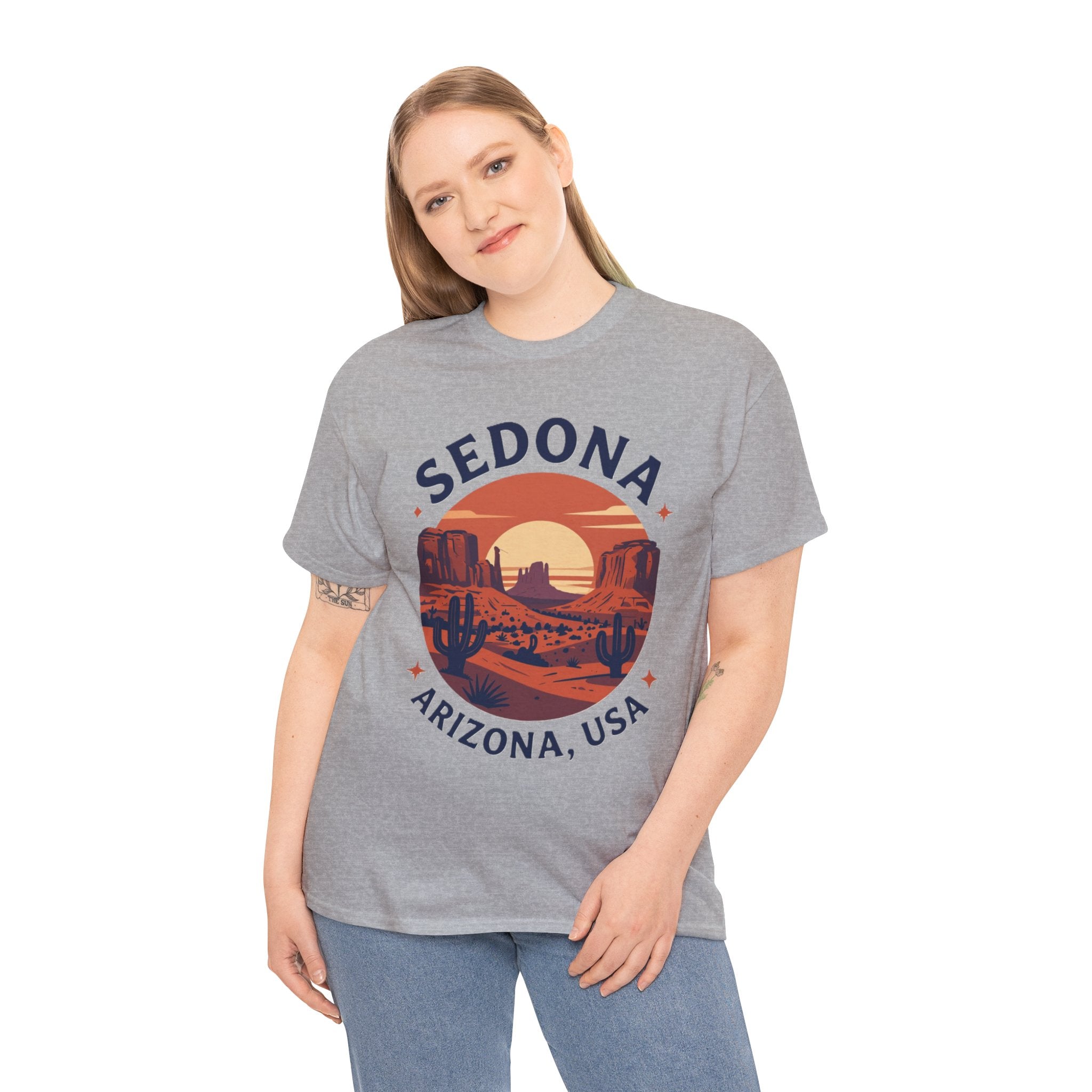Sedona Arizona Sunset T-Shirt — Desert Landscape Tee