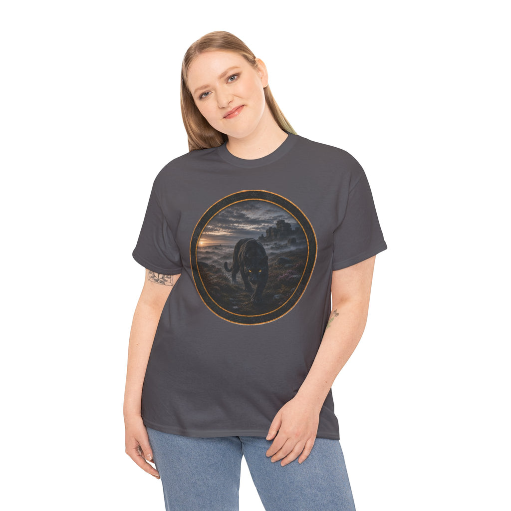The Beast of Bodmin Moor T‑Shirt — Dark Night - Still out there Graphic Tee
