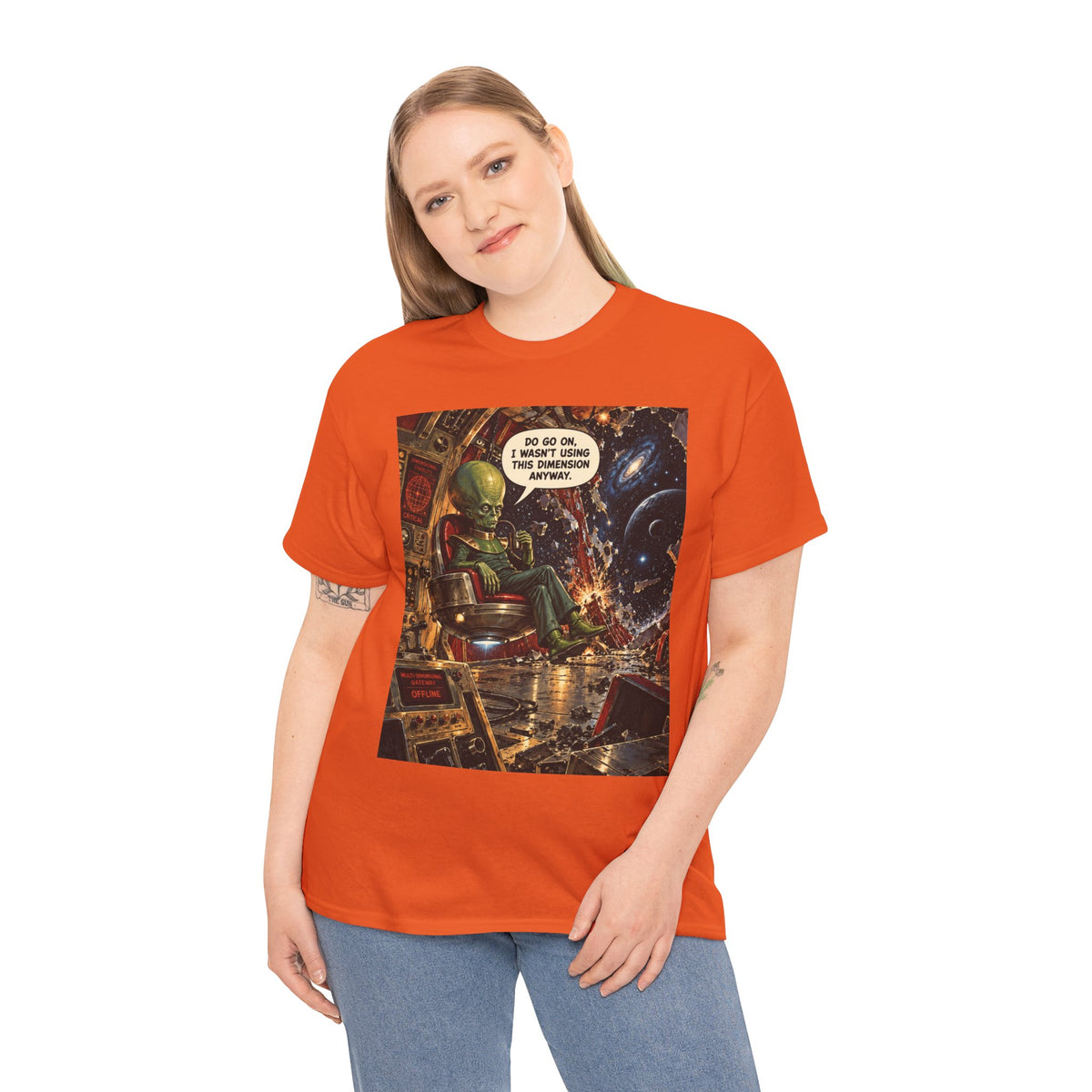 Do Go On Retro Alien Overlord T-Shirt