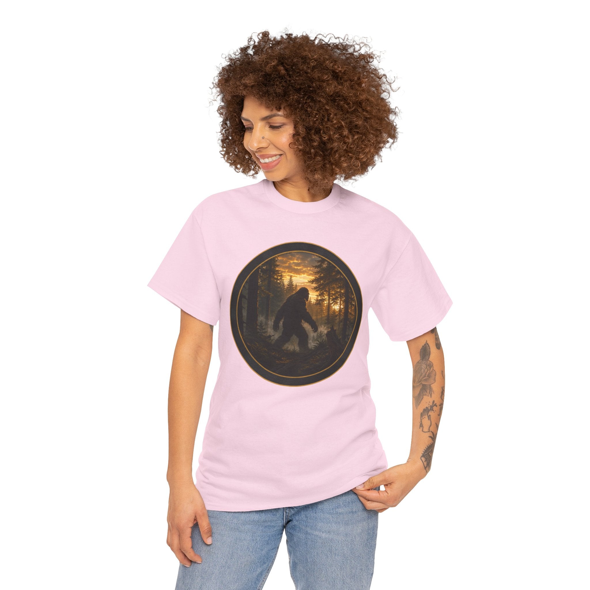 Still Out There – Bigfoot Sasquatch Forest Graphic T-Shirt