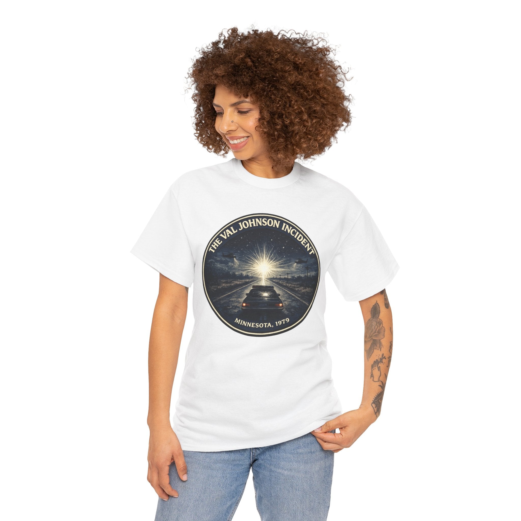 The Val Johnson Incident T-Shirt | Minnesota 1979 UFO Tee