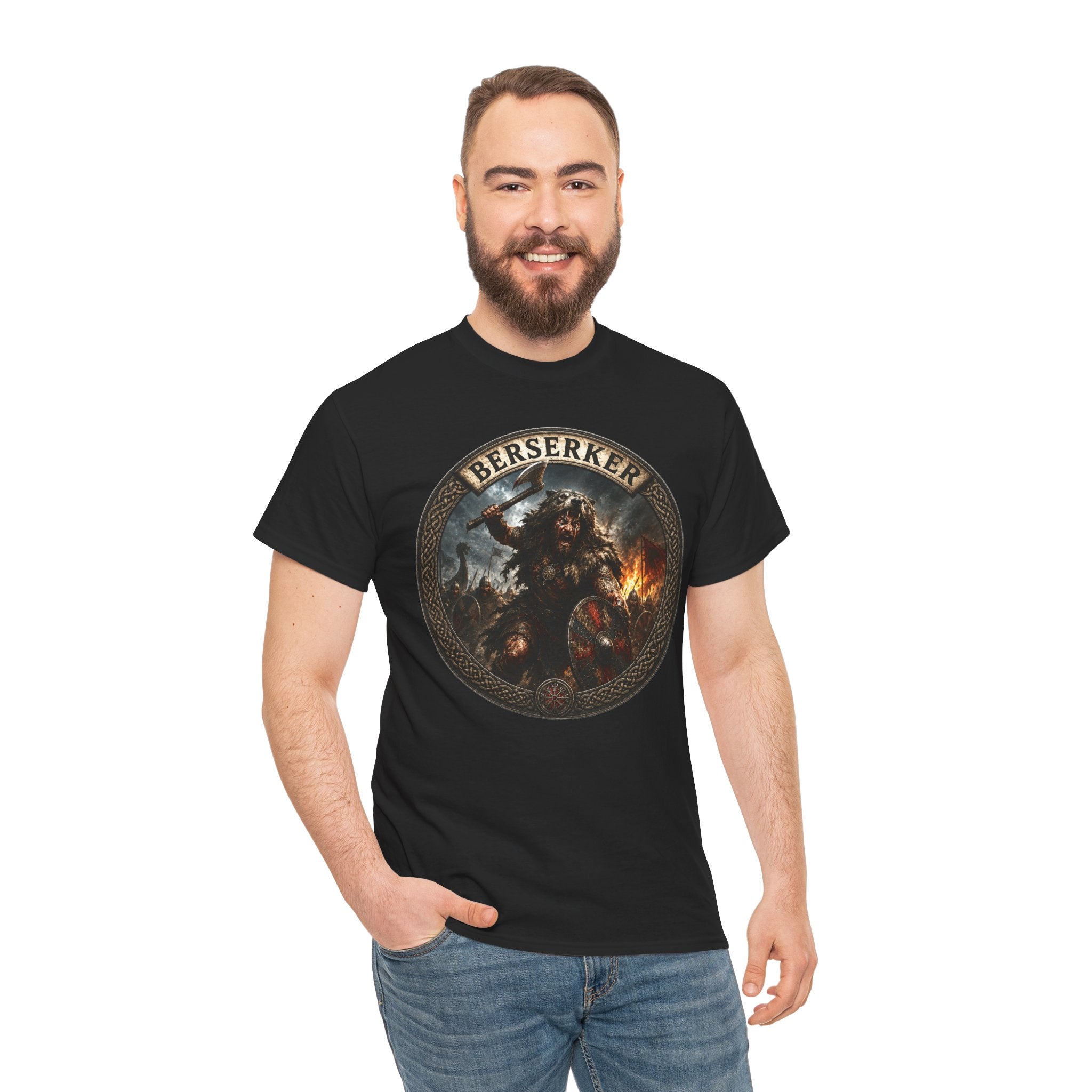 Berserker T-Shirt | Viking Warrior Norse Mythology Tee