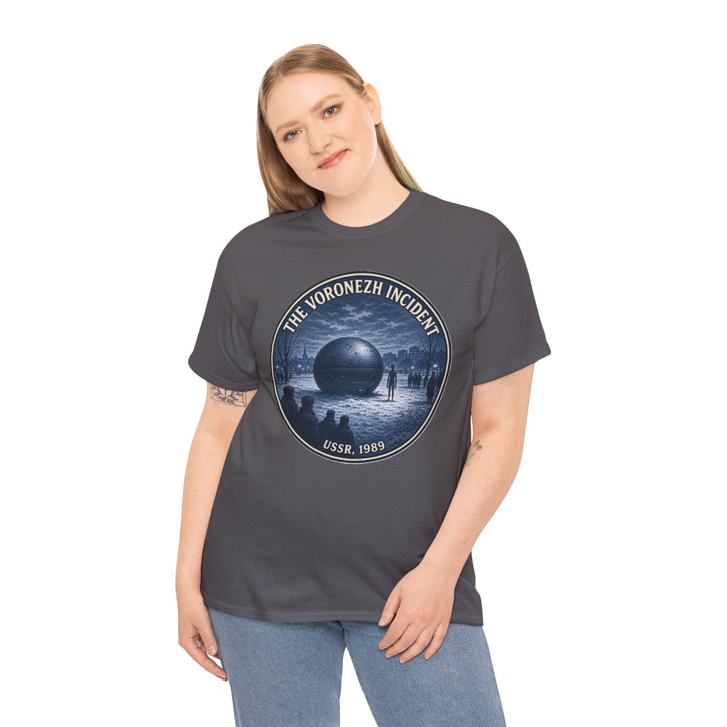 The Voronezh Incident 1989 Soviet UFO Alien Conspiracy Graphic T-Shirt