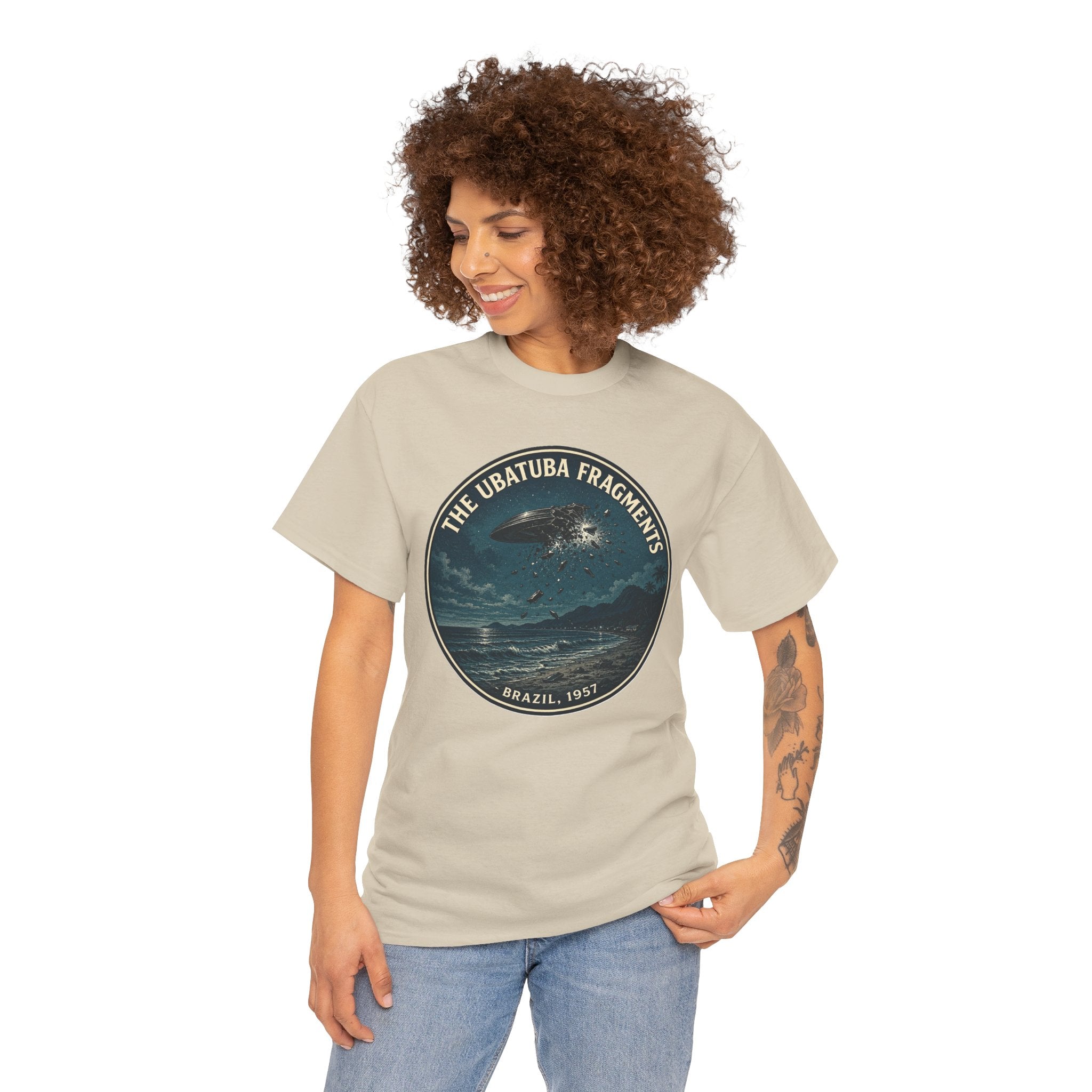 The Ubatuba Fragments T-Shirt | Brazil 1957 UFO Tee