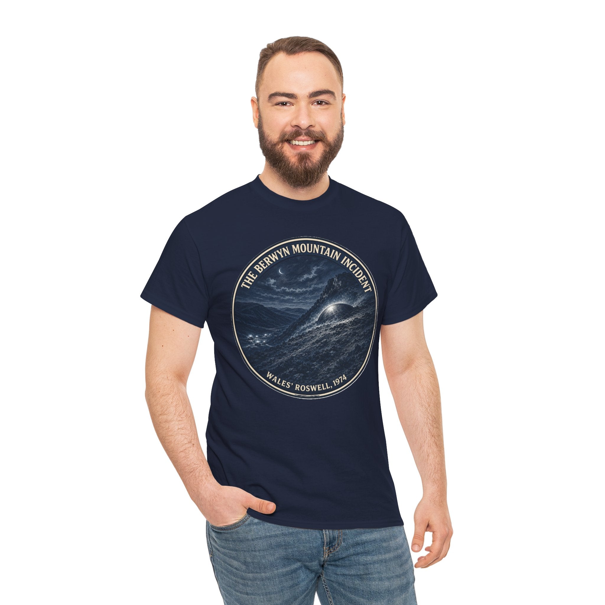 The Berwyn Mountain Incident T-Shirt | Wales' Roswell 1974 Tee